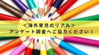 アンケート調査(海外育児のリアル)